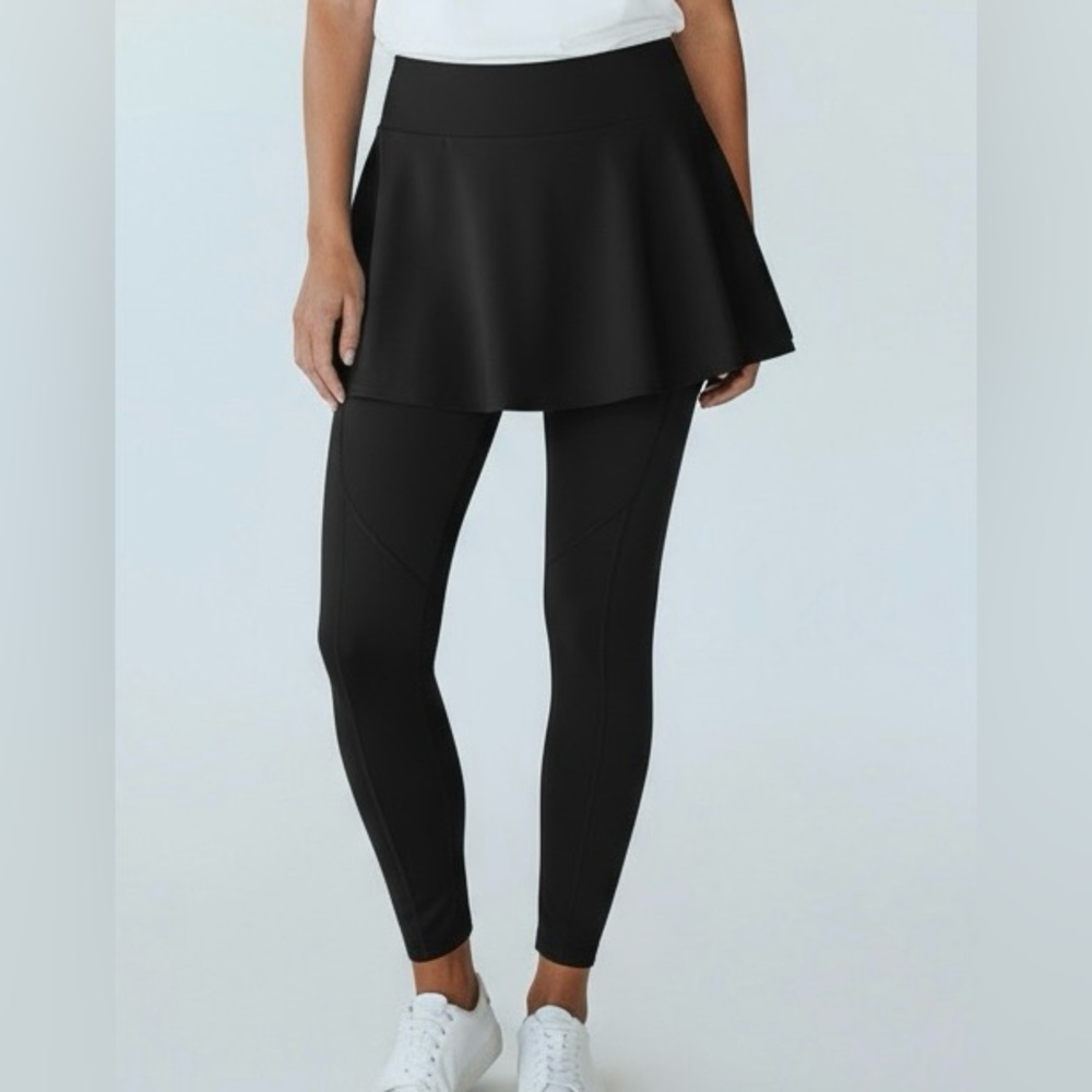 Walter Hagen women’s performance 11 golf skegging skirt leggings black size XS